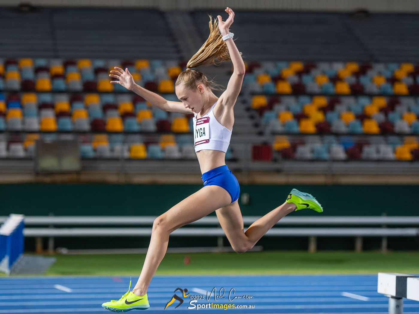 Emma Fryga, Girls Under 15 2000m Steeplechase